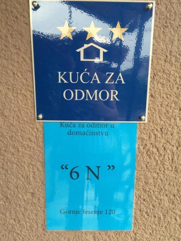 Kuca Za Odmor 6N Villa Gornje Jesenje Exterior foto